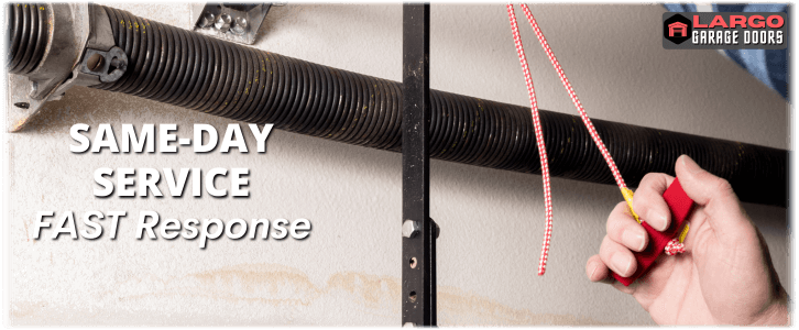 Broken Garage Door Spring Largo FL